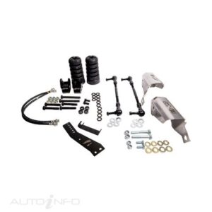 NISSAN NAVARA D23 REAR SHOCK GUARD AND RELOCATION KIT PAIR SB064KIT-image